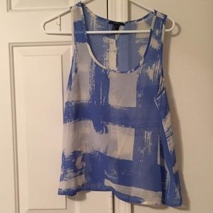 Forever 21 Abstract tank